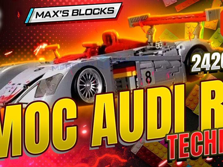 LEGO Fake - MOC Audi R8 - Day 1 -Prt.1